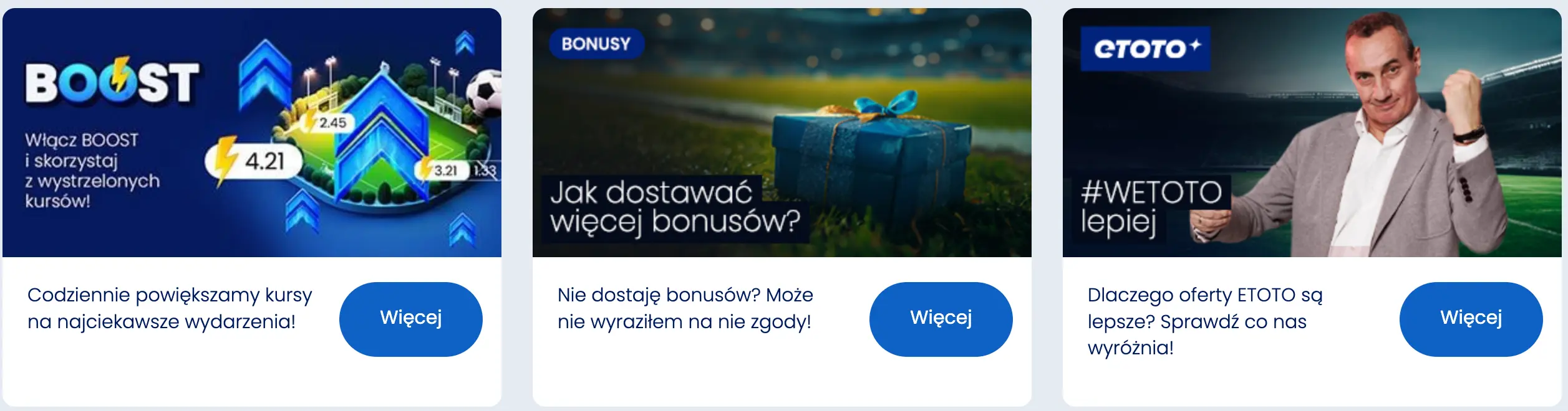 etoto pl Cashback dla aktywnych graczy